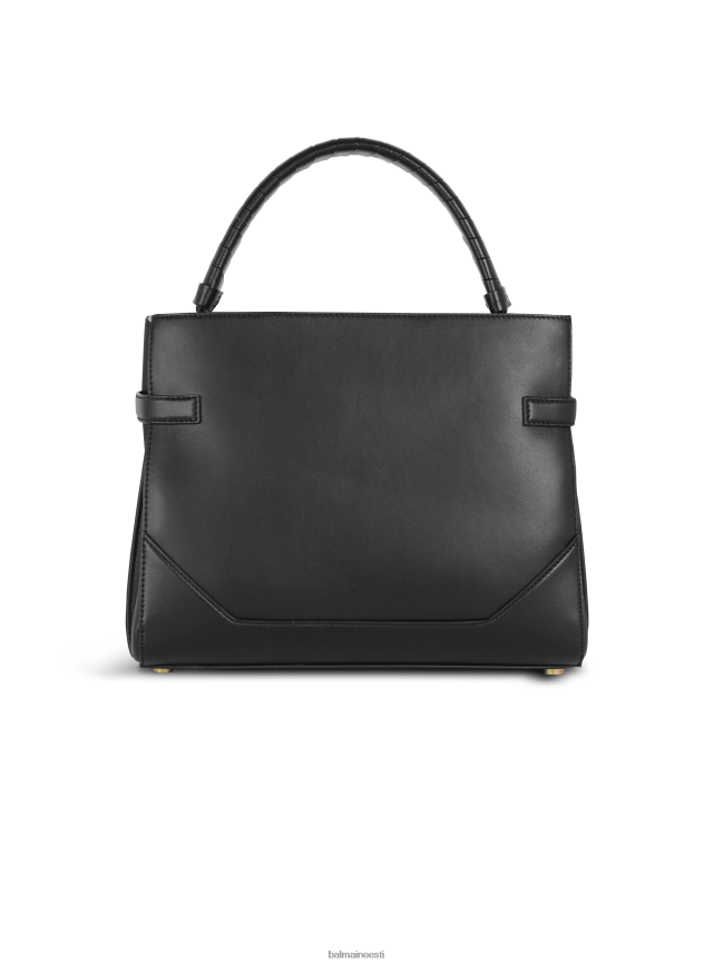 ee Balmain tarvikud naised nahast b-buzz ülemise käepidemega kott must LJ8002475