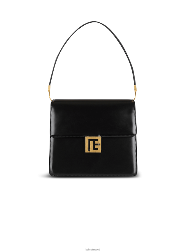 ee Balmain tarvikud naised siledast nahast kott must LJ8002586