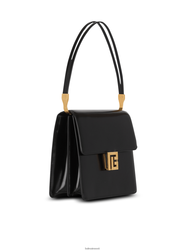 ee Balmain tarvikud naised siledast nahast kott must LJ8002586
