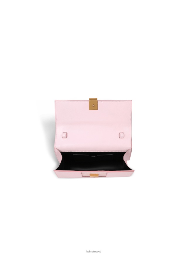 ee Balmain tarvikud naised minisuuruses kahevärviline žakaarmadratsist 1945. aasta kott roosa LJ8002545