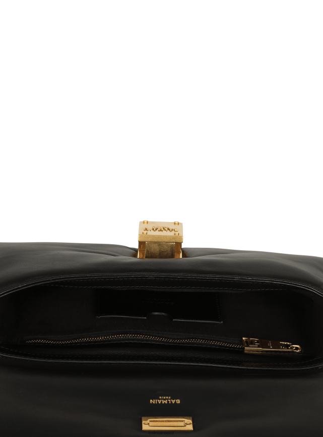 ee Balmain tarvikud naised 1945. aasta pehme siledast nahast sidurikott must LJ8002526