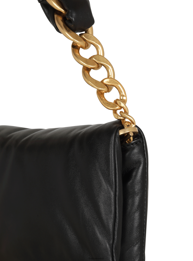 ee Balmain tarvikud naised 1945. aasta pehme siledast nahast sidurikott must LJ8002526