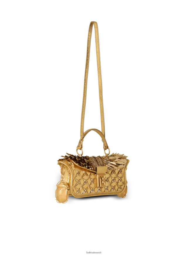 ee Balmain tarvikud naised blaze tikitud sidurikott kullast LJ8002443