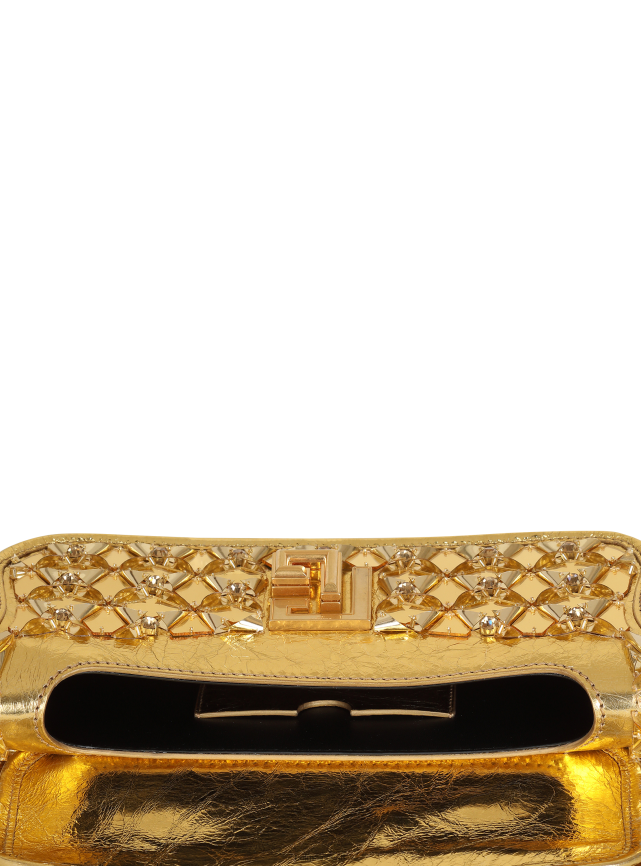 ee Balmain tarvikud naised blaze tikitud sidurikott kullast LJ8002443