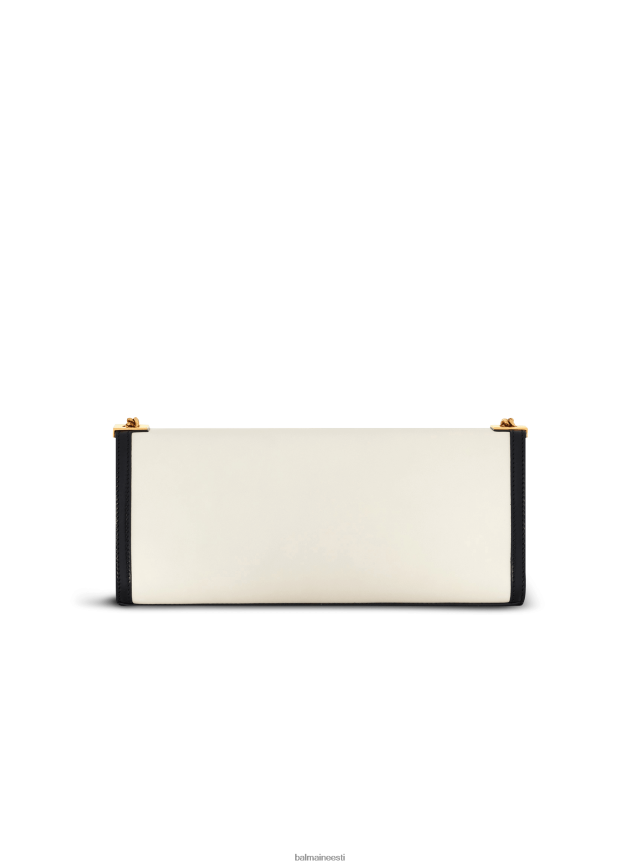 ee Balmain tarvikud naised ülisuur ja nahast 1945. aasta heritage clutch kott valge LJ8002553