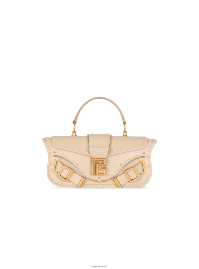 ee Balmain tarvikud naised siledast nahast blaze sidurikott beež LJ8002435