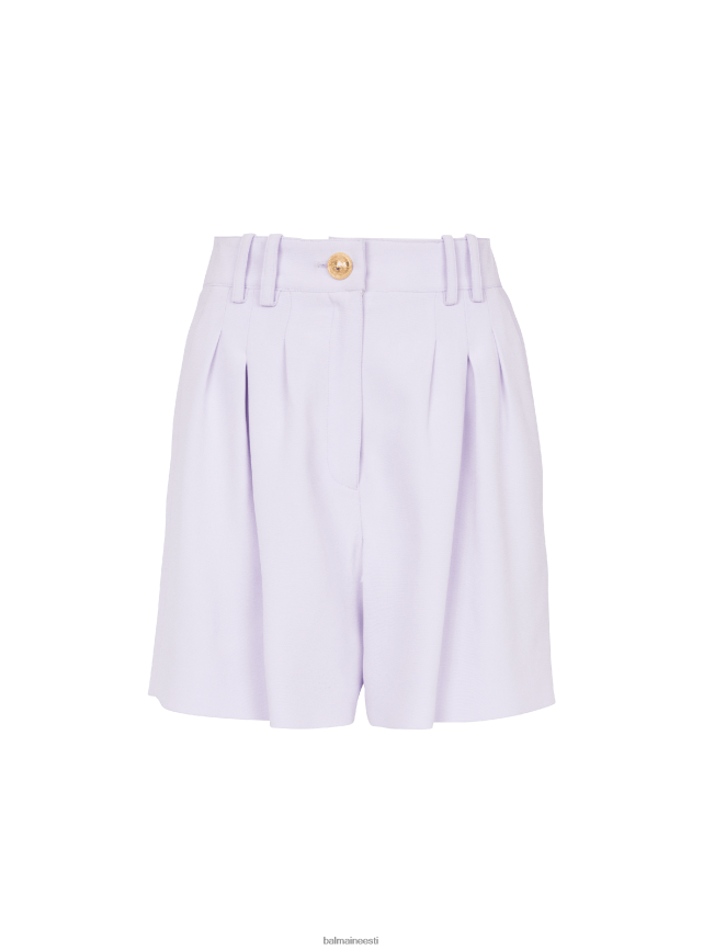 ee Balmain Riietus naised laienevad krepppüksid lilla LJ8002369