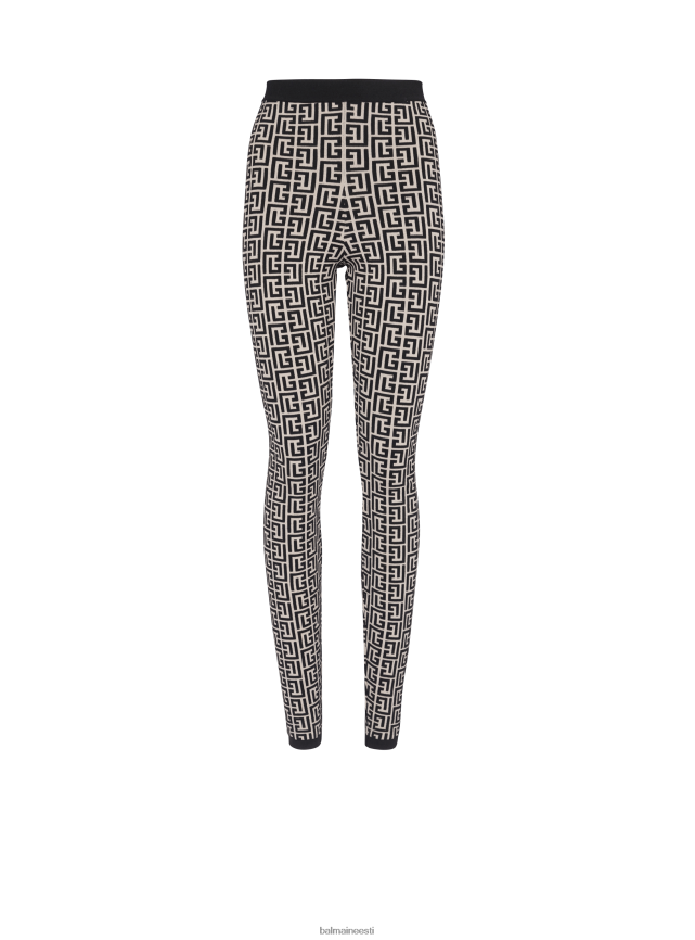 ee Balmain Riietus naised koo monogrammiga säärised must LJ8002381