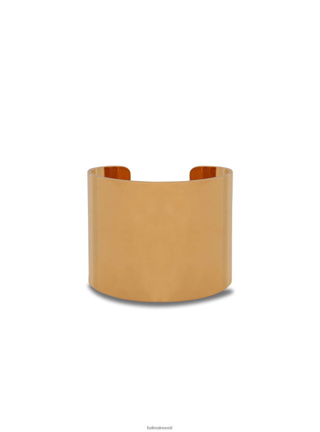 ee Balmain tarvikud naised messingist torukujuline käevõru kullast LJ8002747