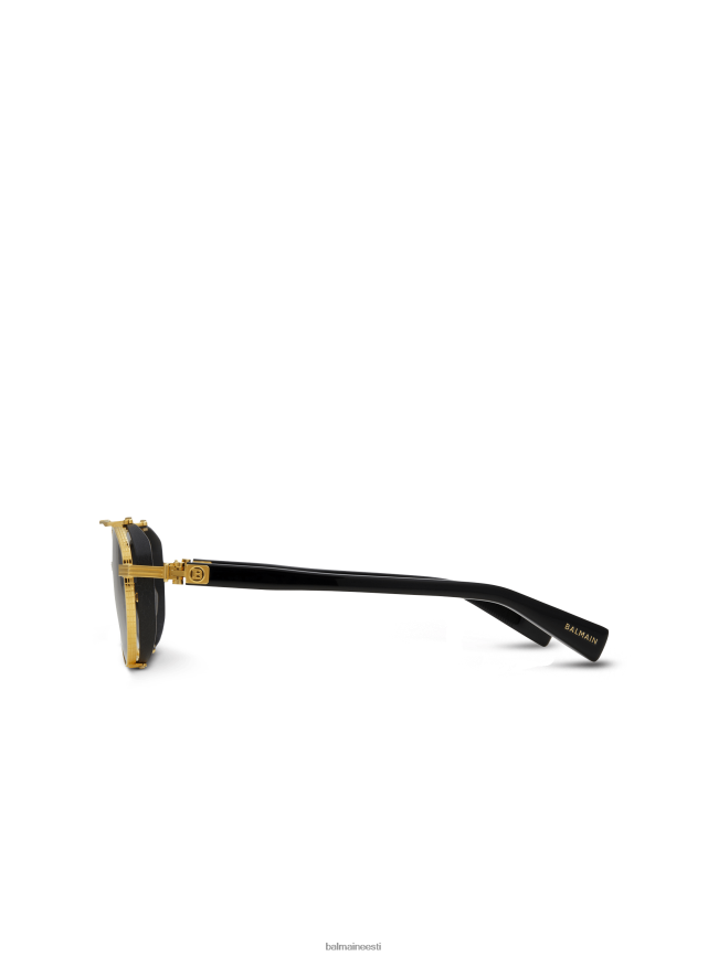 ee Balmain tarvikud naised brigade iv päikeseprillid kullast LJ8002722