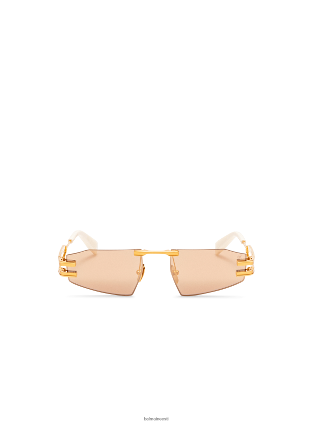ee Balmain tarvikud naised fixe ii päikeseprillid kullast LJ8002707