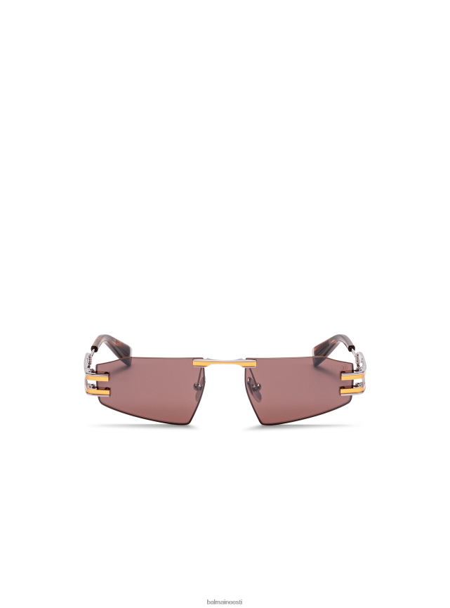 ee Balmain tarvikud naised fixe ii päikeseprillid pruun LJ8002708