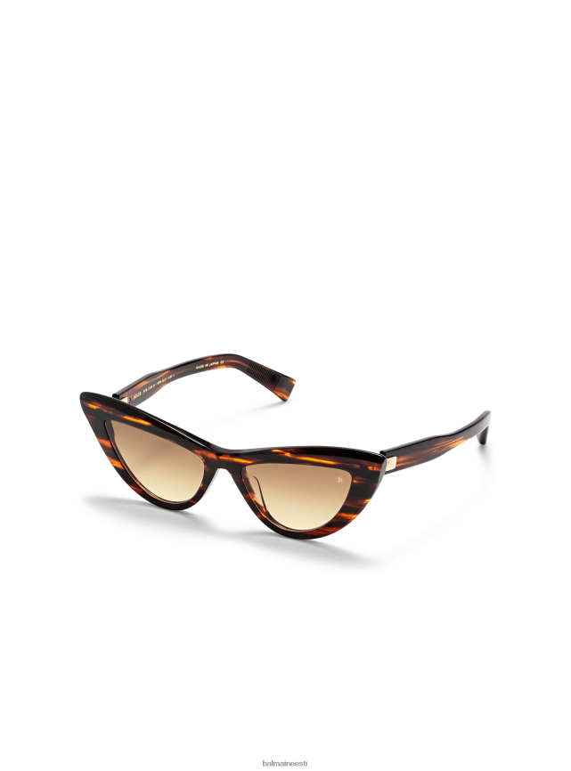 ee Balmain tarvikud naised jolie päikeseprillid pruun LJ8002697