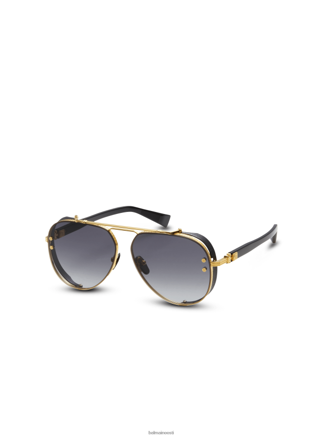 ee Balmain tarvikud naised kapteni päikeseprillid kullast LJ8002731