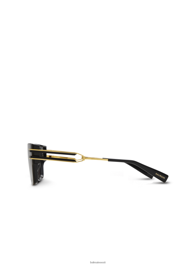 ee Balmain tarvikud naised nailonplastist päikeseprillid must LJ8002728