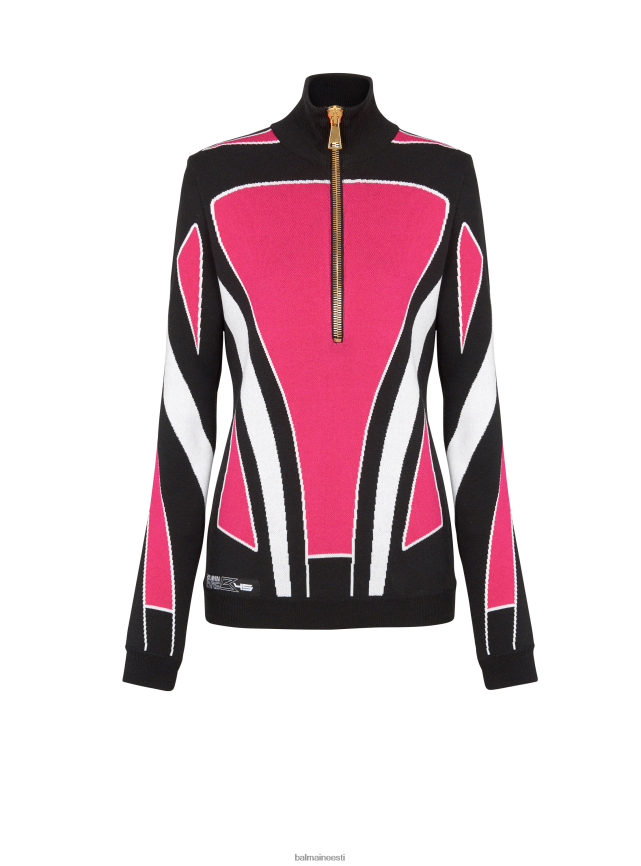 ee Balmain Riietus naised villane kampsun roosa LJ8002337