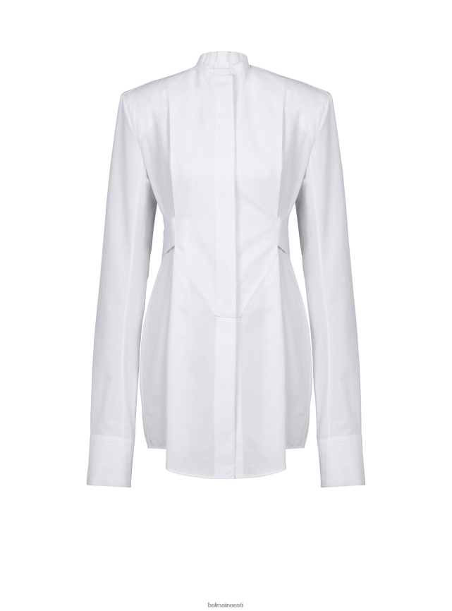 ee Balmain Riietus naised pikk puuvillane särk valge LJ8002253